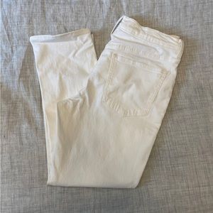 Madewell White Perfect Vintage Jean Petite